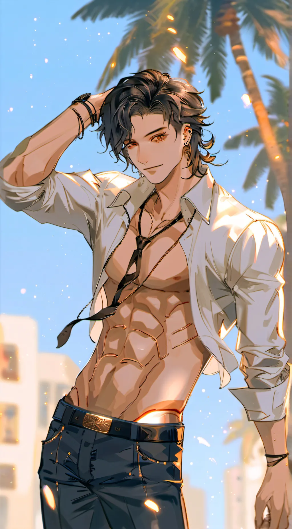ai character: Axel background