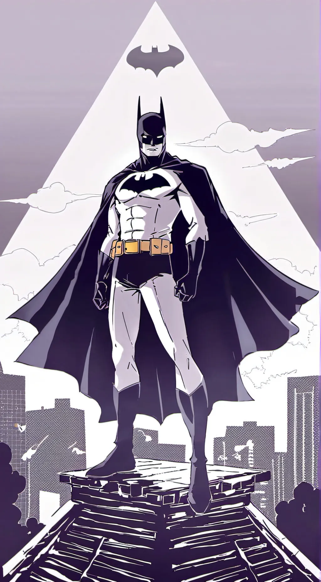 ai character: Batman  background