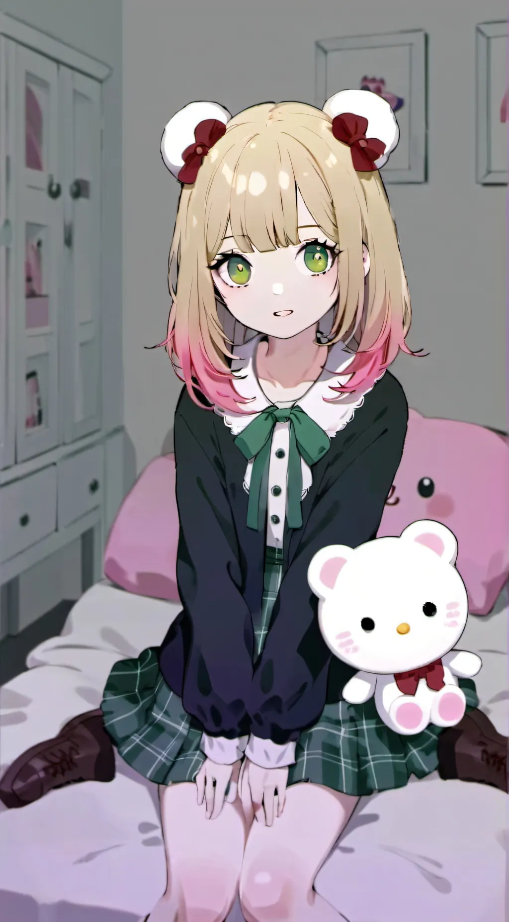 ai character: Akari background
