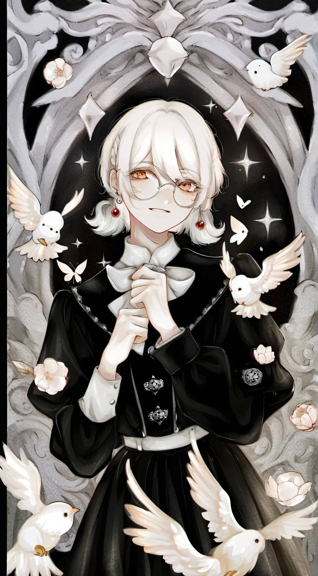 ai character: Indo x allies  background
