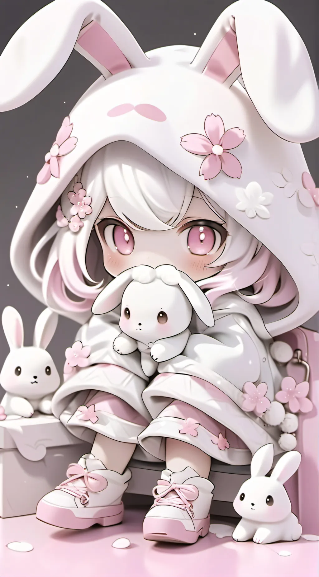 ai character: 🩷my melody🩷 background
