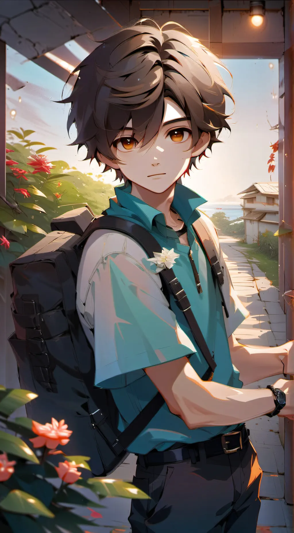ai character: Luke background