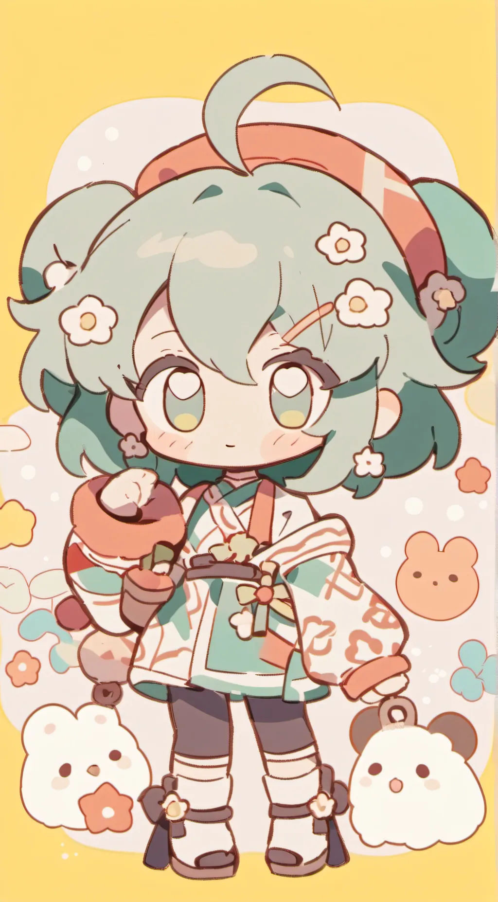 ai character: Lila background