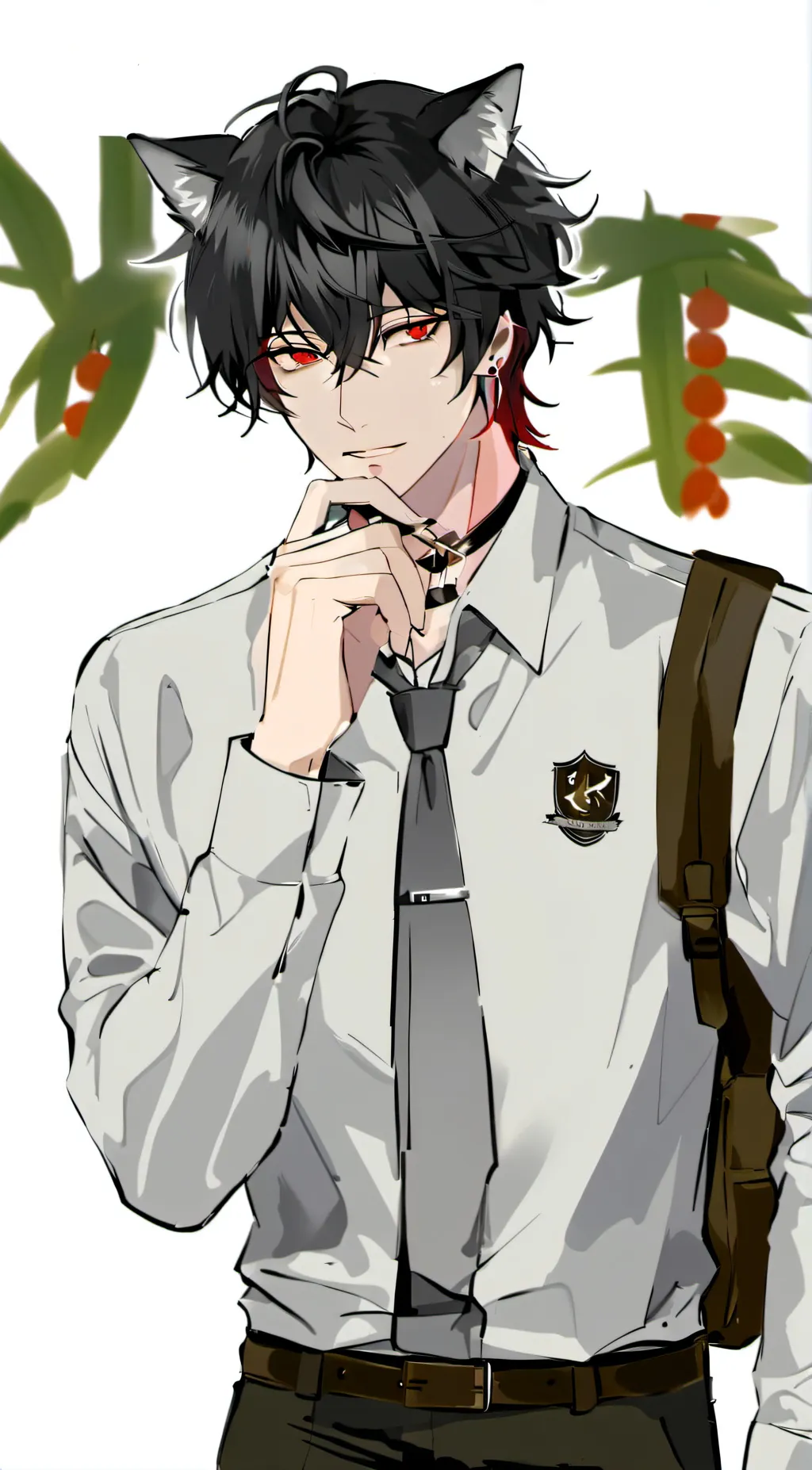 ai character: ☆彡彡zєкє ミミ★ background