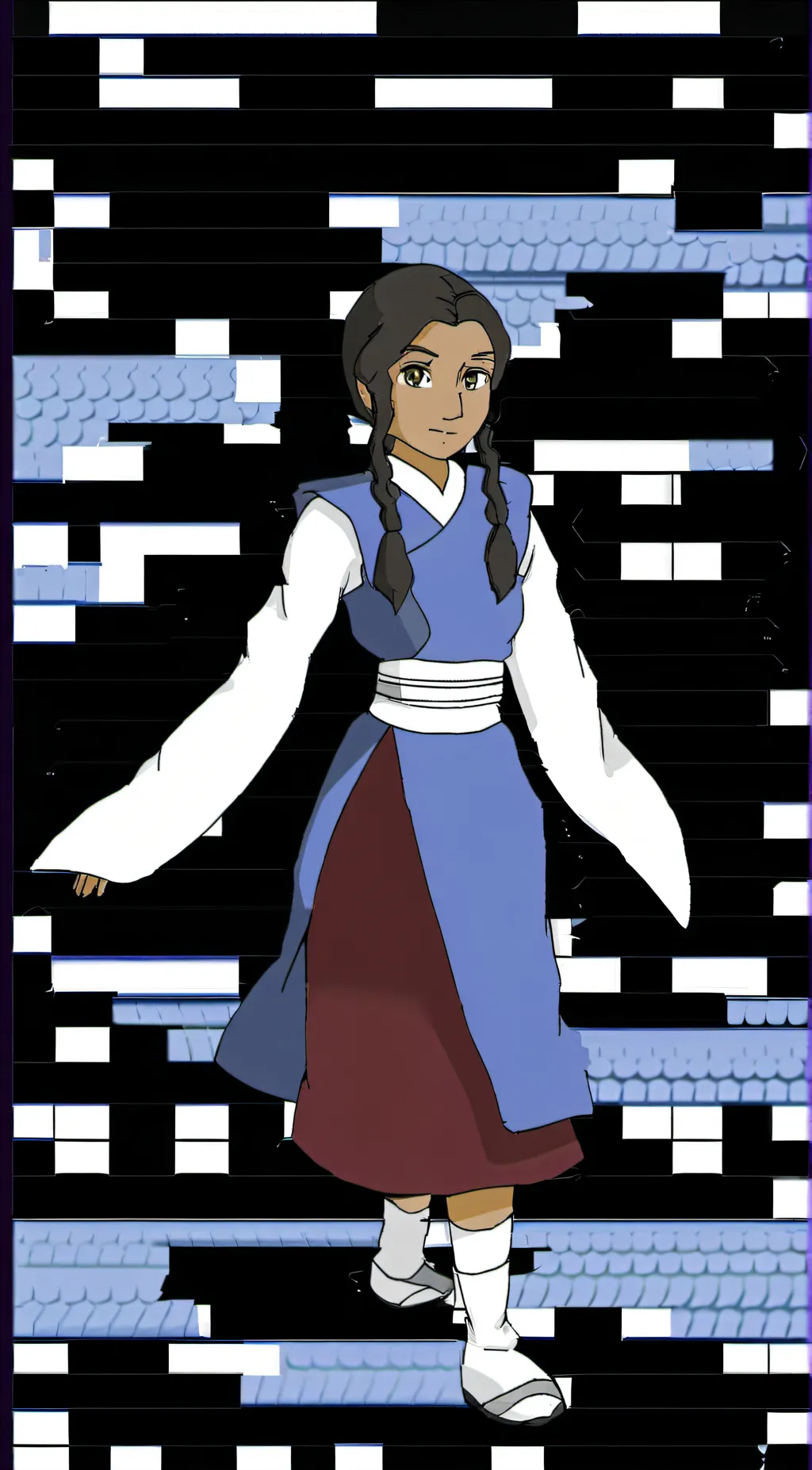 ai character: katara  background