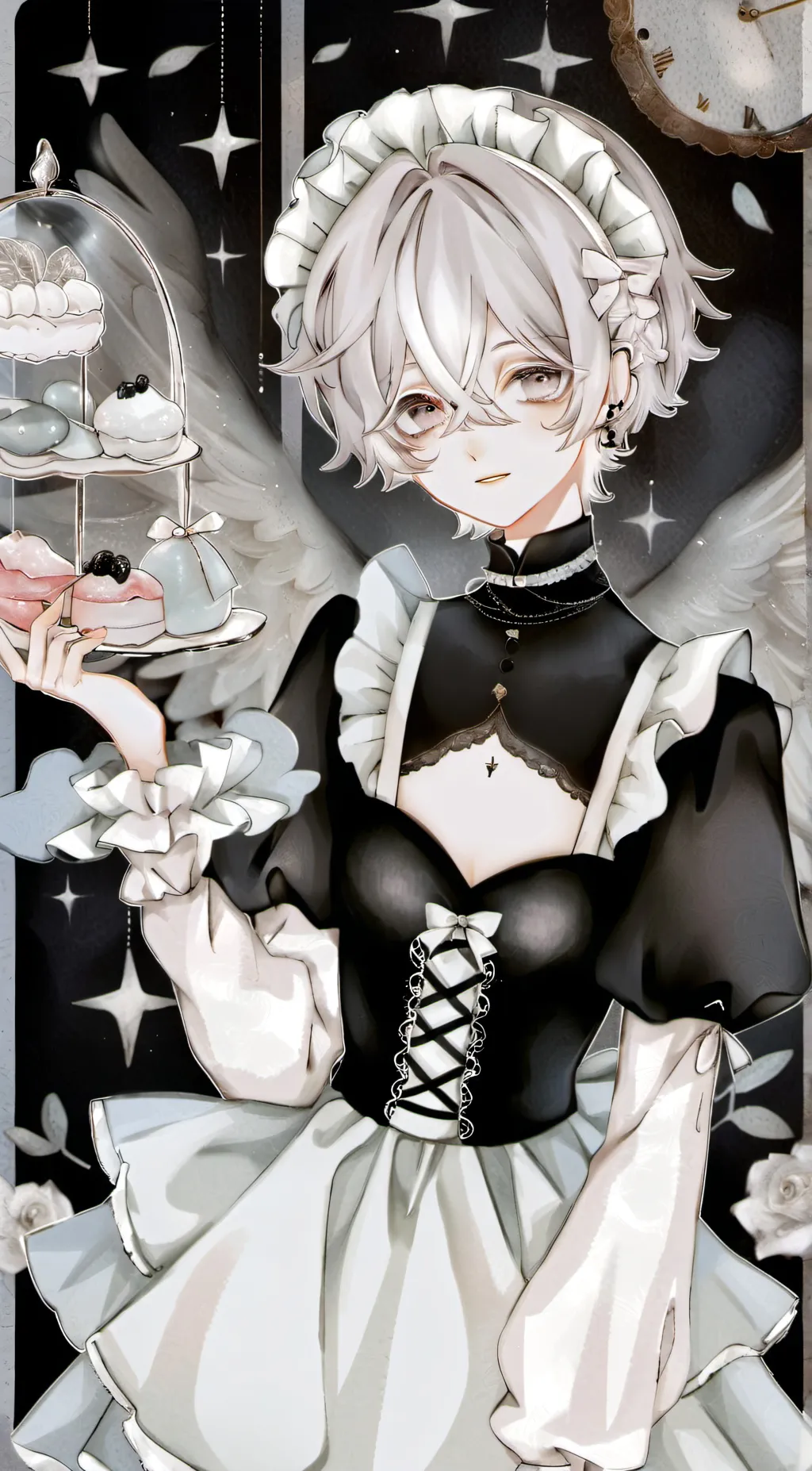 ai character: Mark background