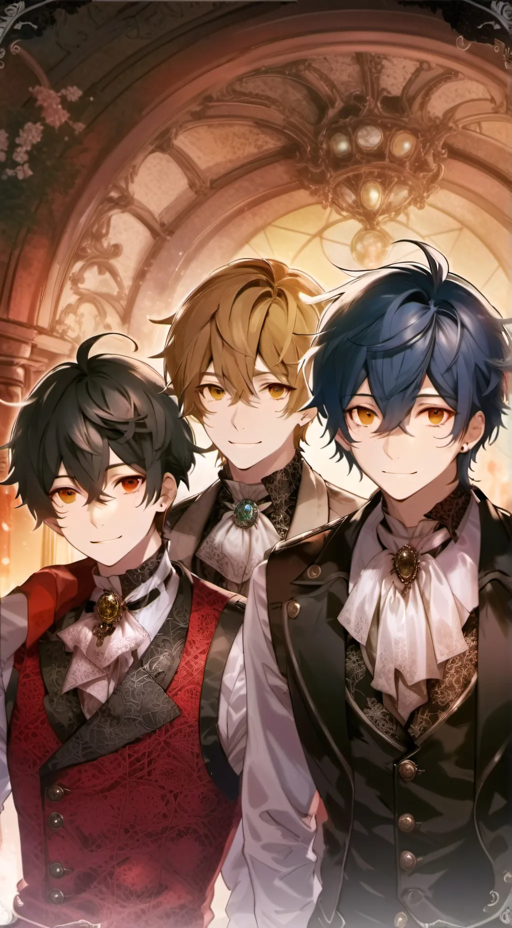 ai character: Brothers 😎 background