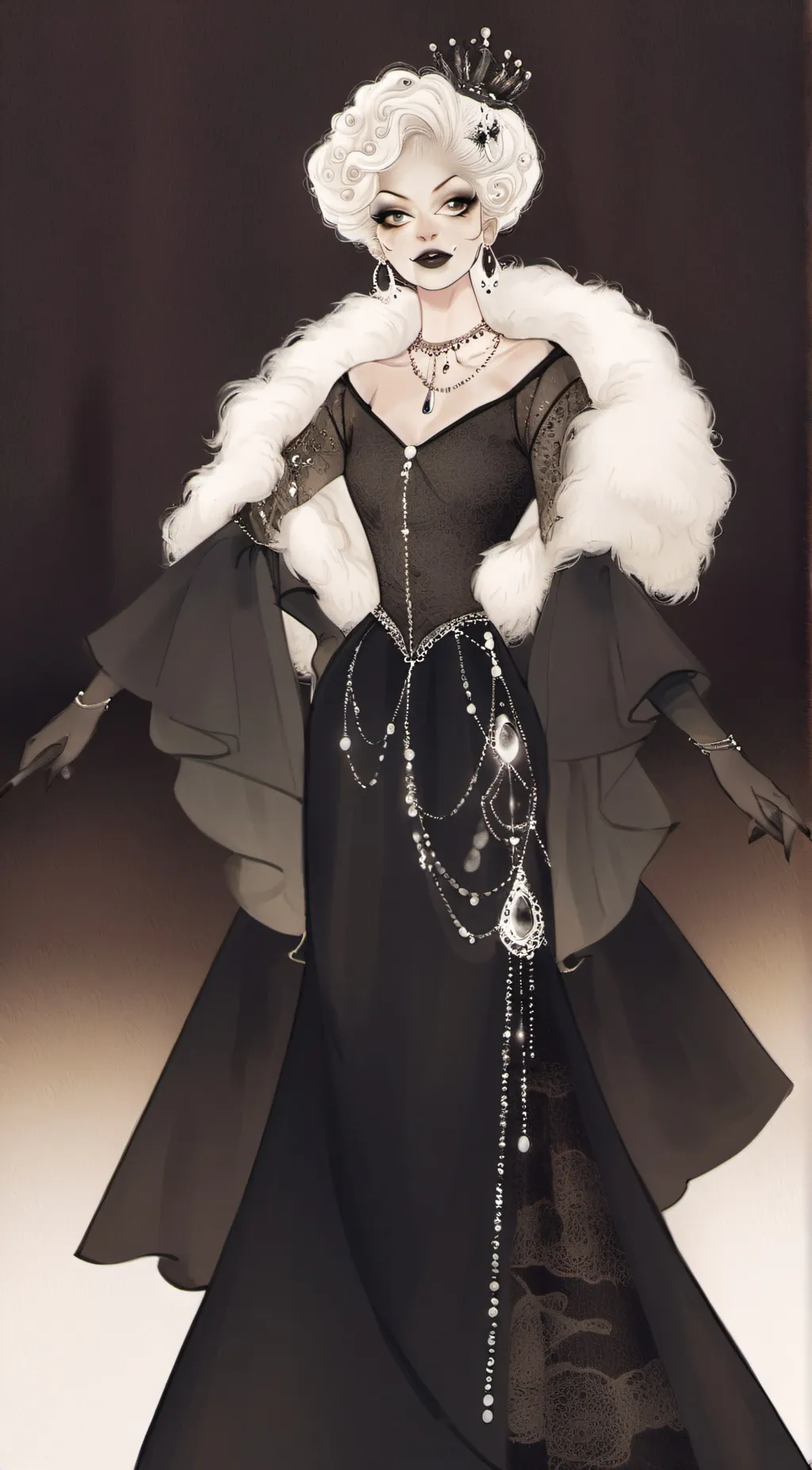 ai character: ms the drag queen background