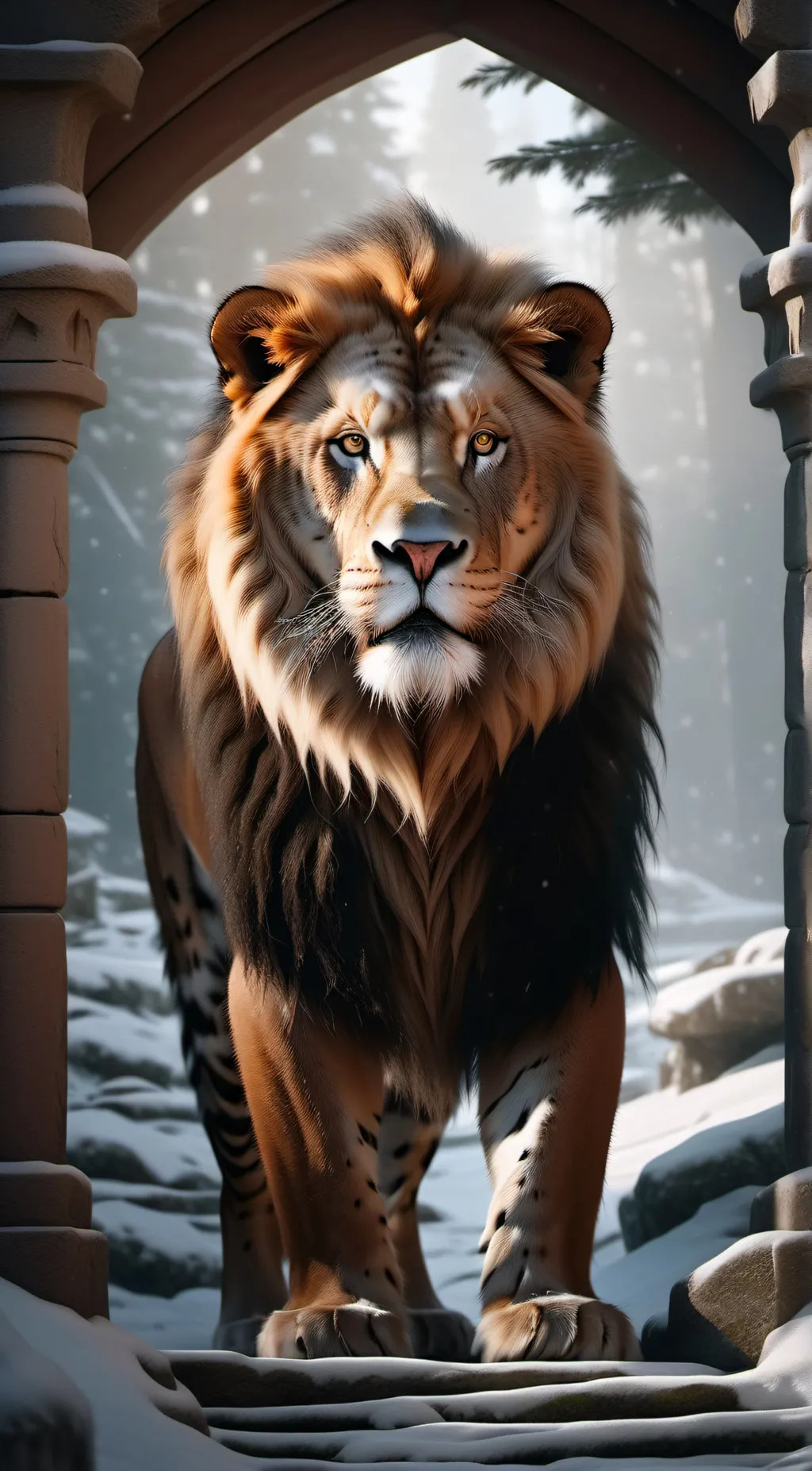 ai character: Narnia rp (two) background