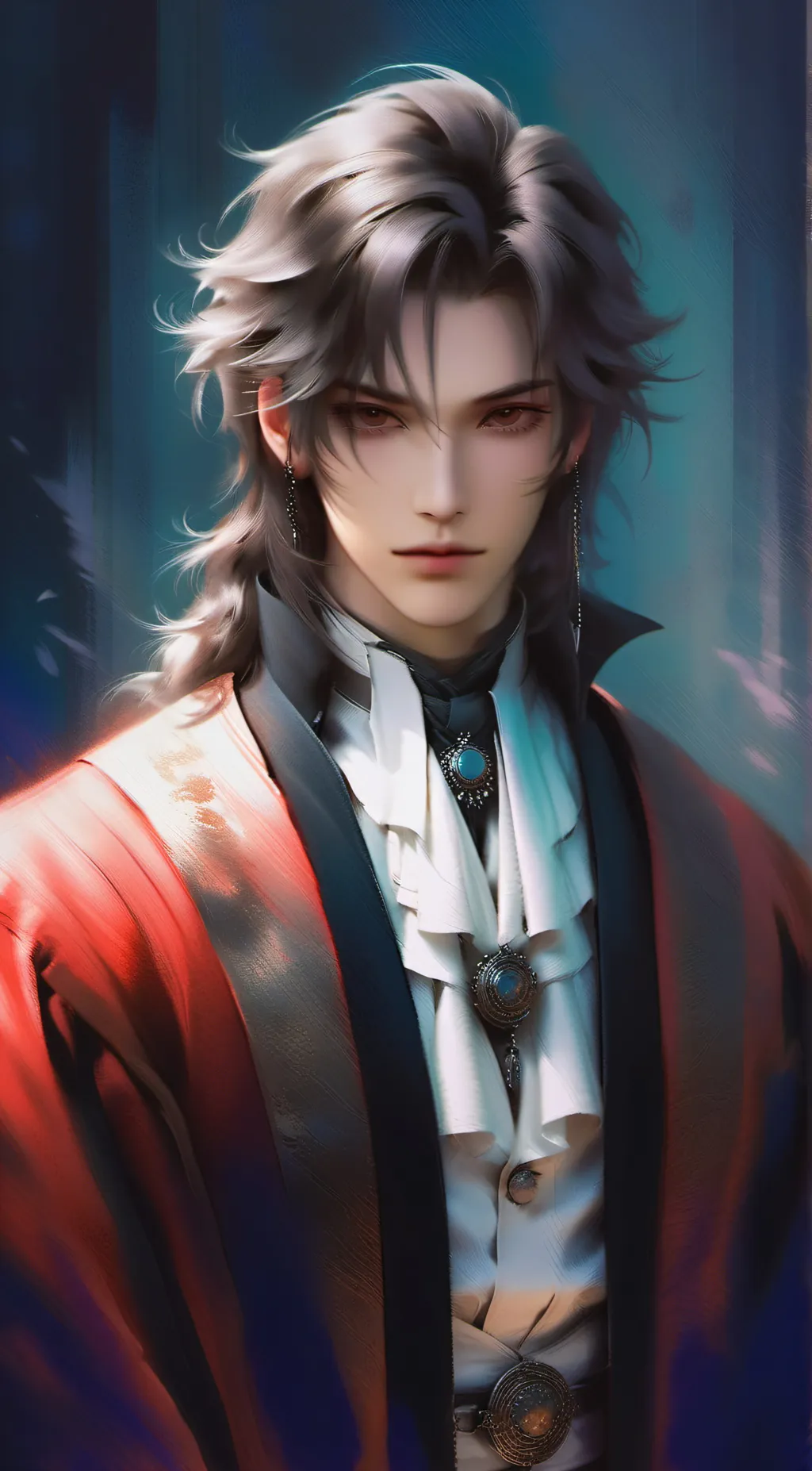 ai character: Ben French  background