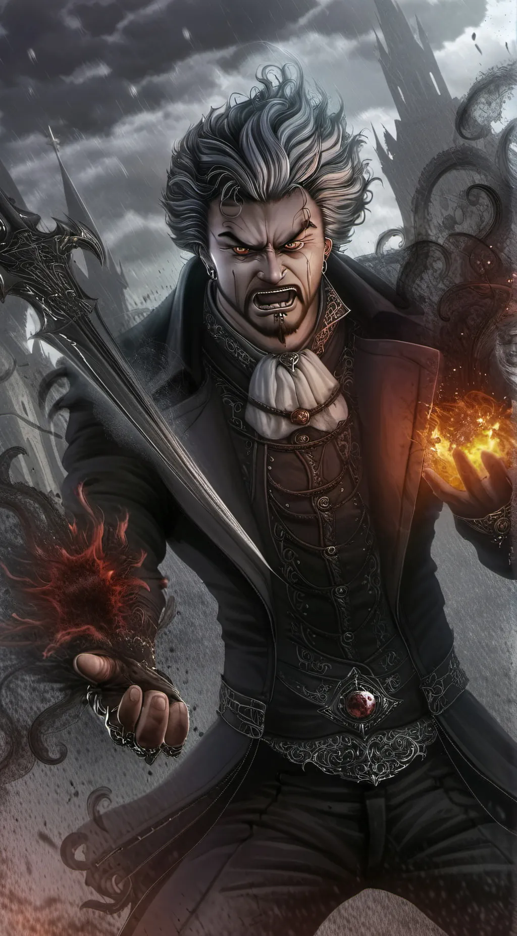 ai character: 李维 background