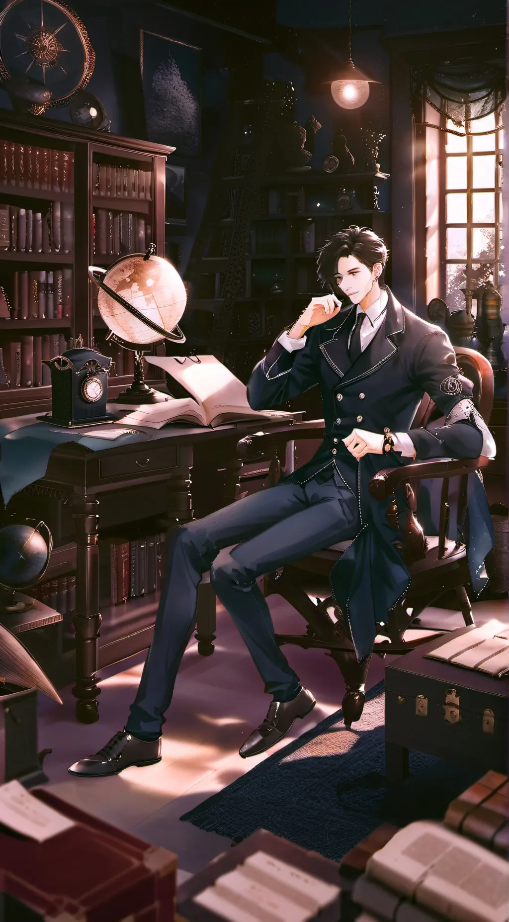 ai character: Alex background