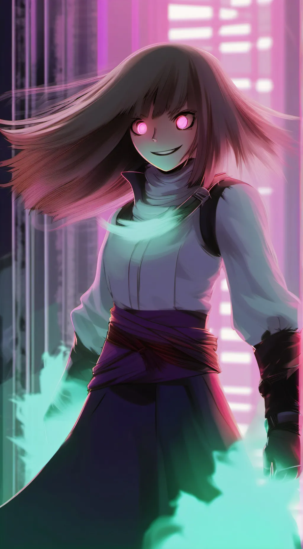 ai character: Glitchtale background