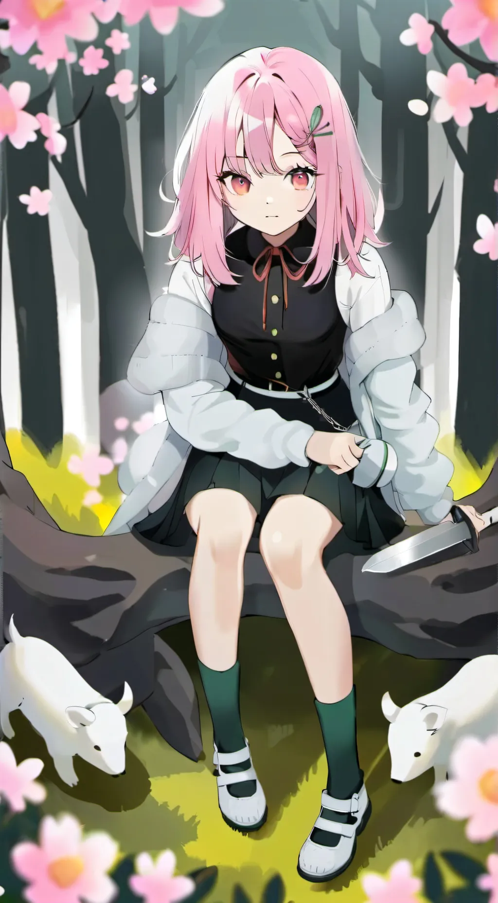 ai character: Demon slayer background