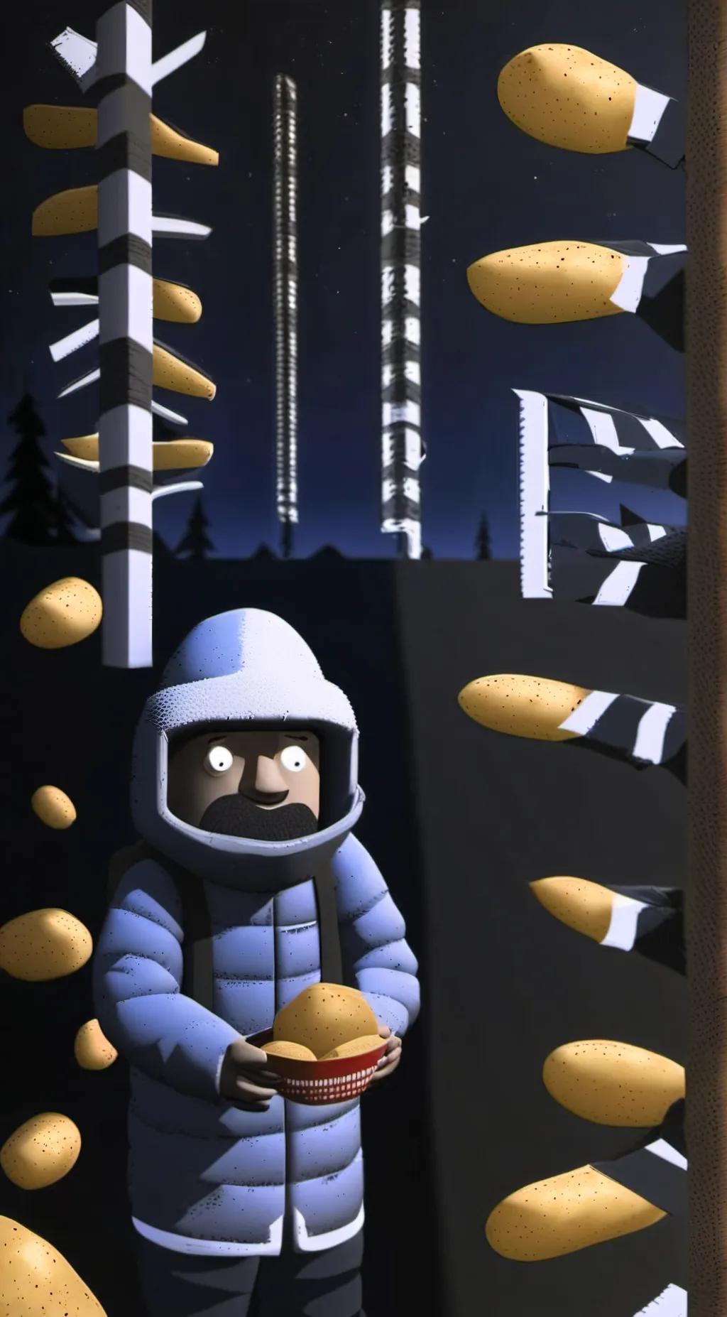 ai character: man background