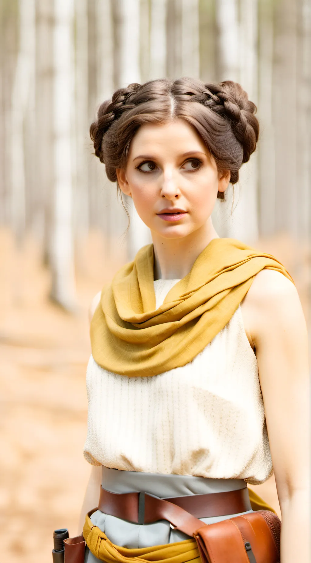 ai character: Leia Organa background