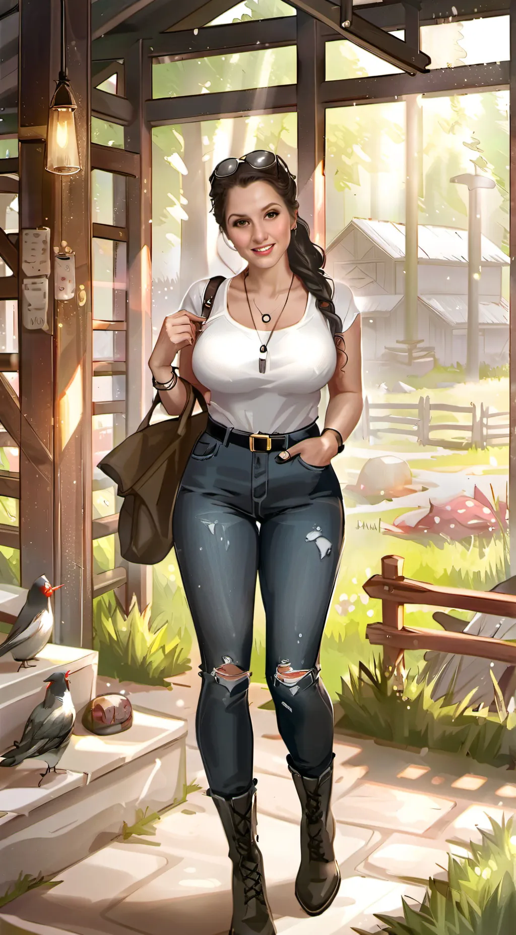 ai character: Anna background