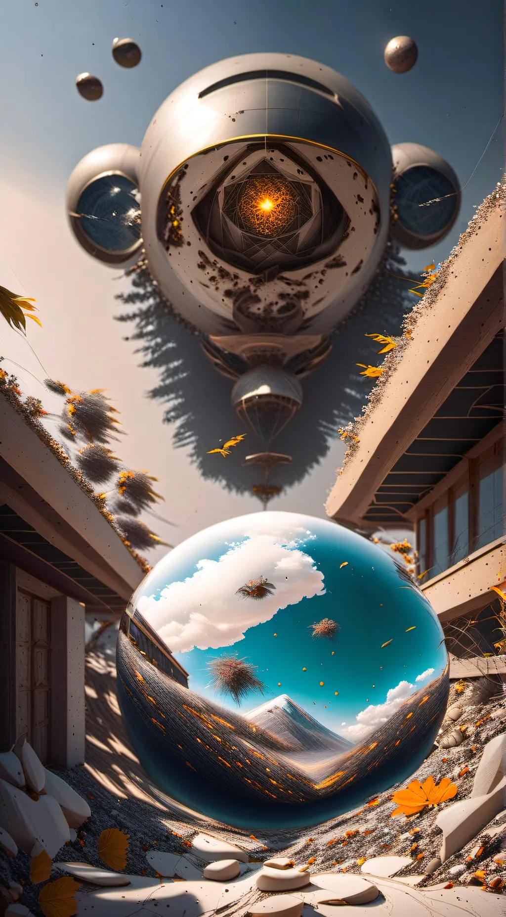 ai character: Universes dont end background