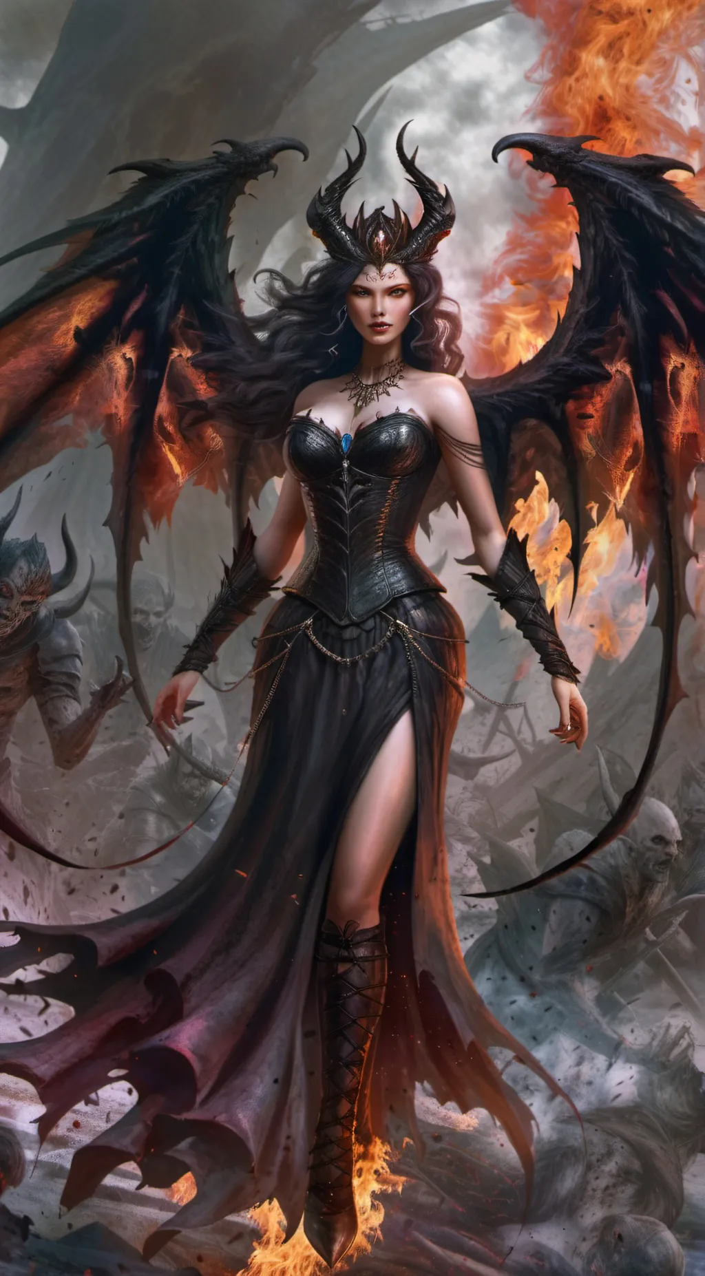 ai character: Seraphina background