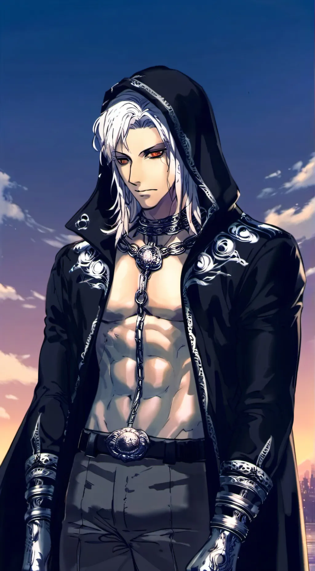 ai character: Risotto  background