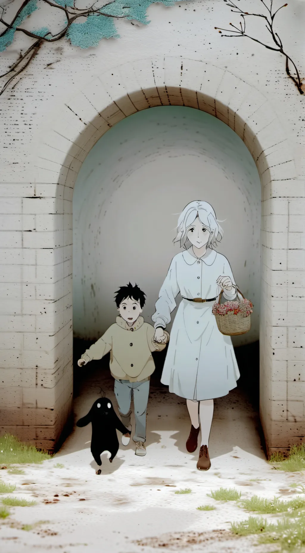 ai character: Family time background