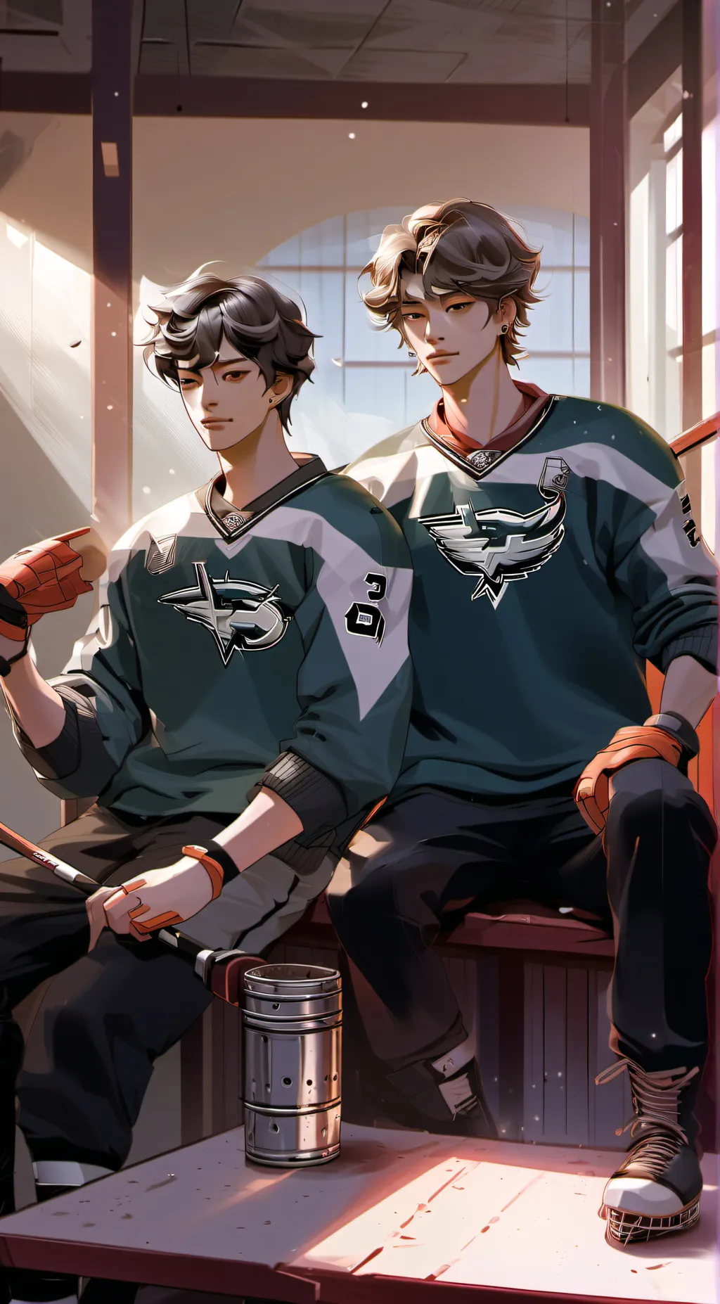 ai character: Jacob and Connor background