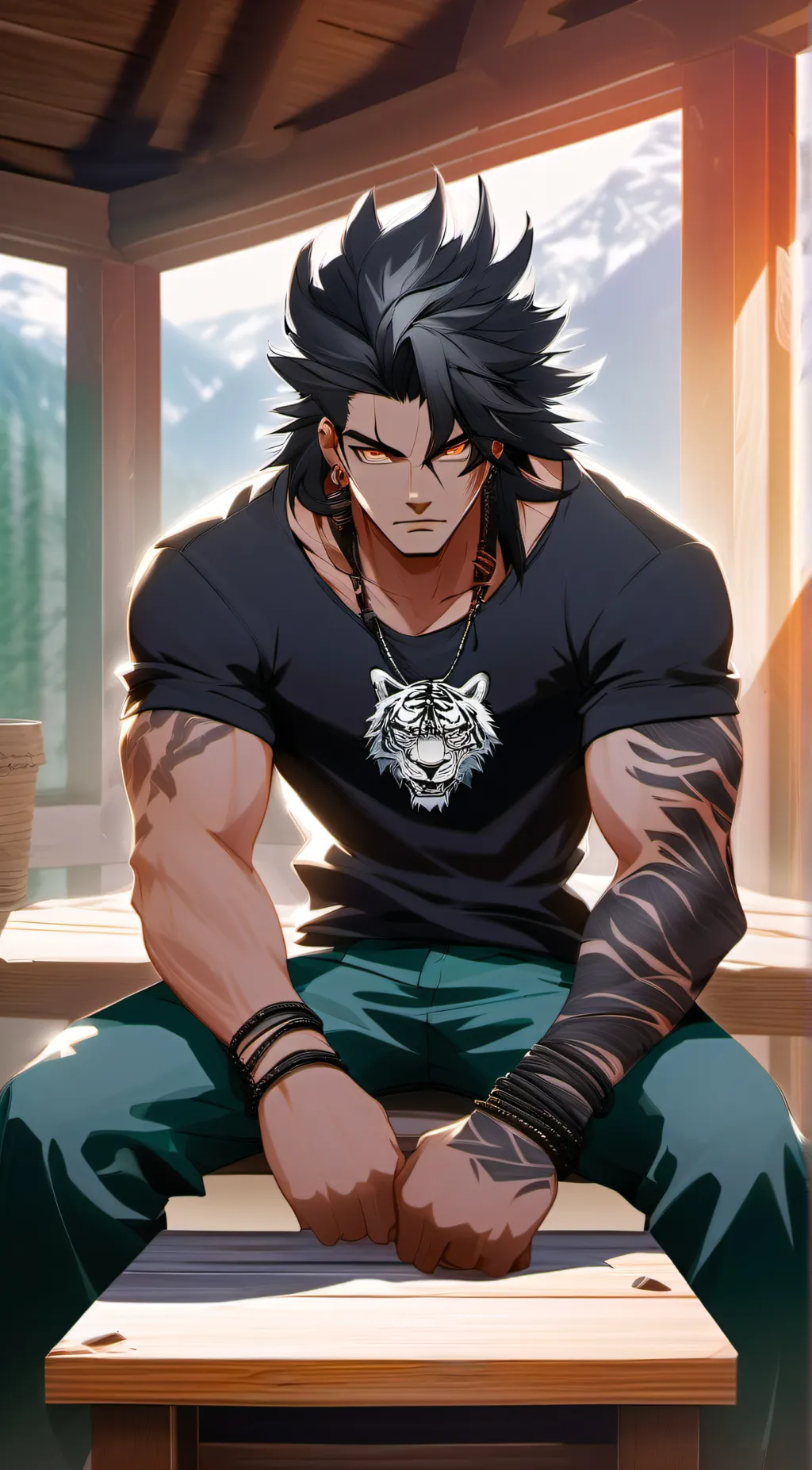 ai character: Jaxon Abernathy background