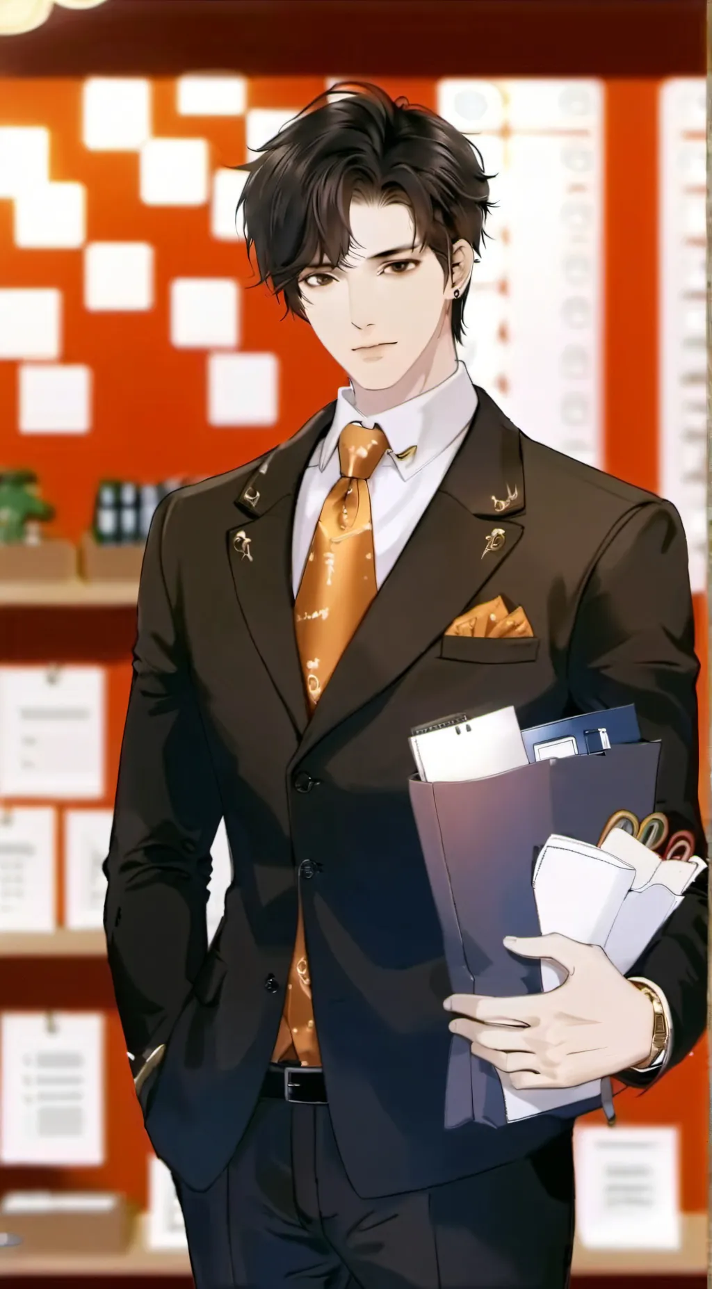 ai character: Damien Bolgatti background