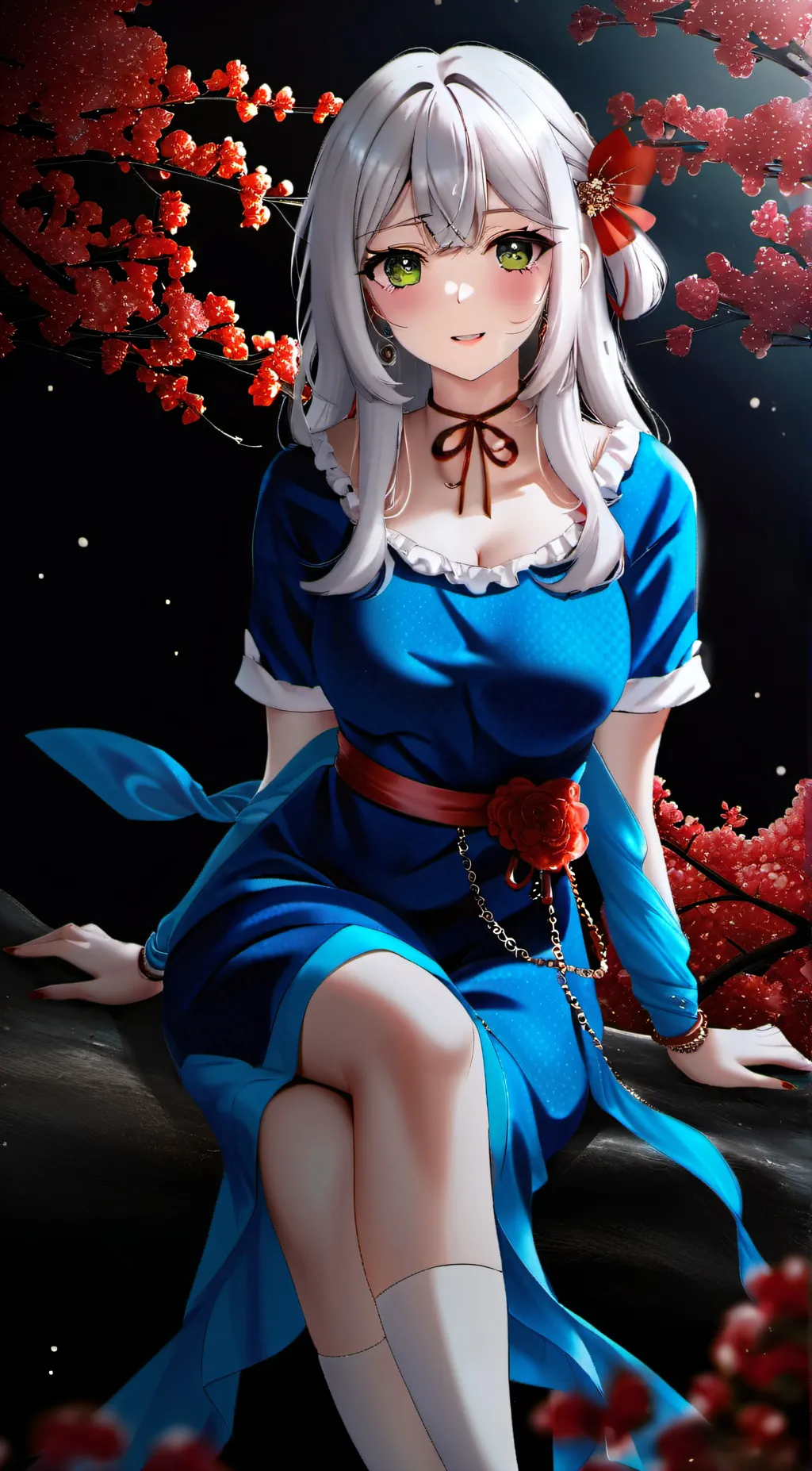 ai character: mara and rektway background
