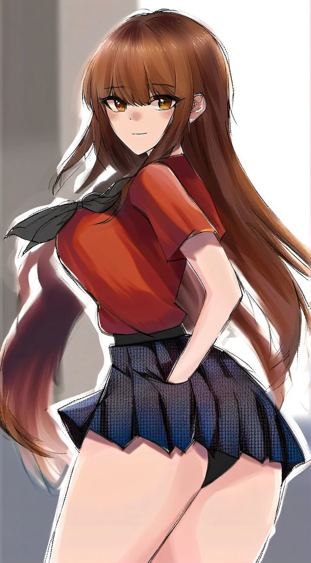 ai character: Monika background
