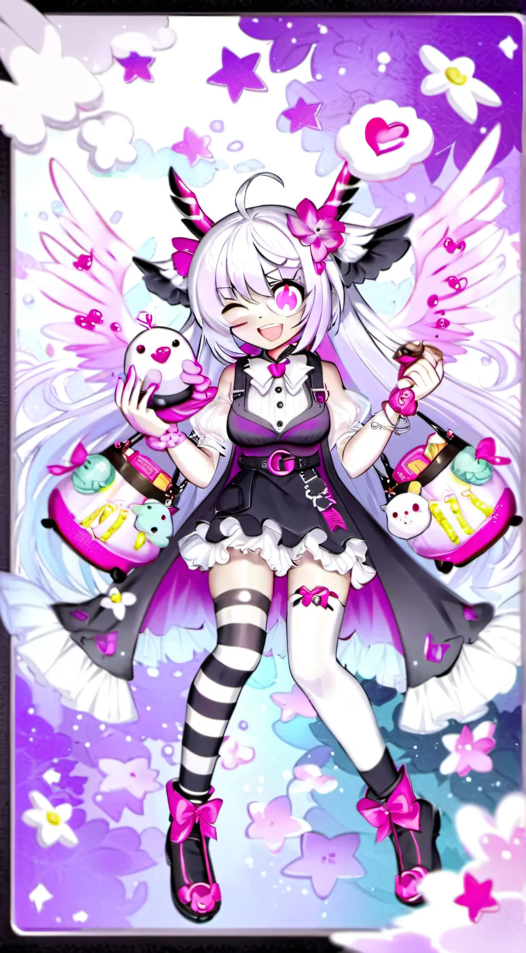 ai character: Lizzy  background