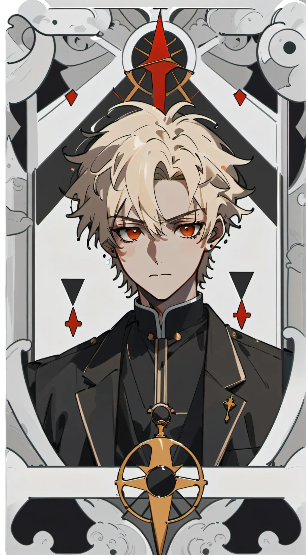 ai character: katsuki bakugo background