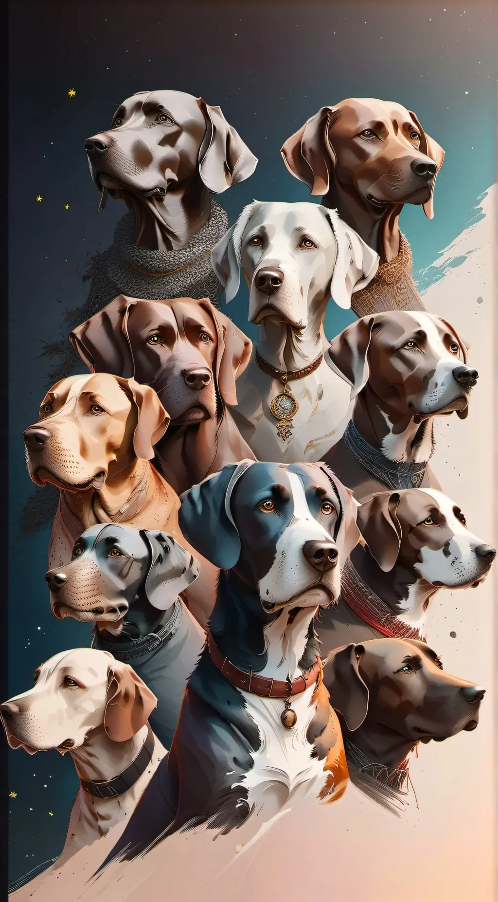 ai character: Wegman world background