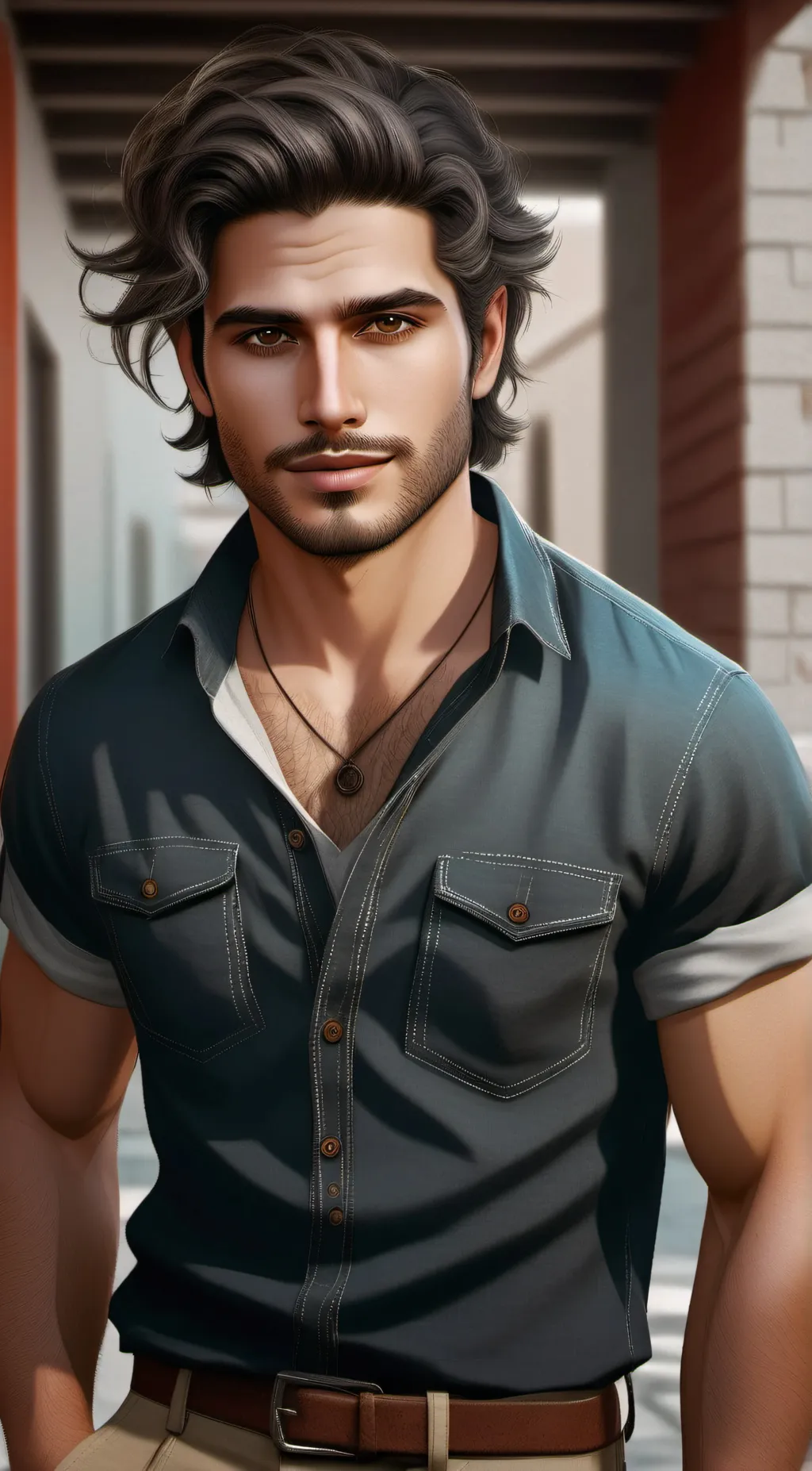 ai character: Teo background