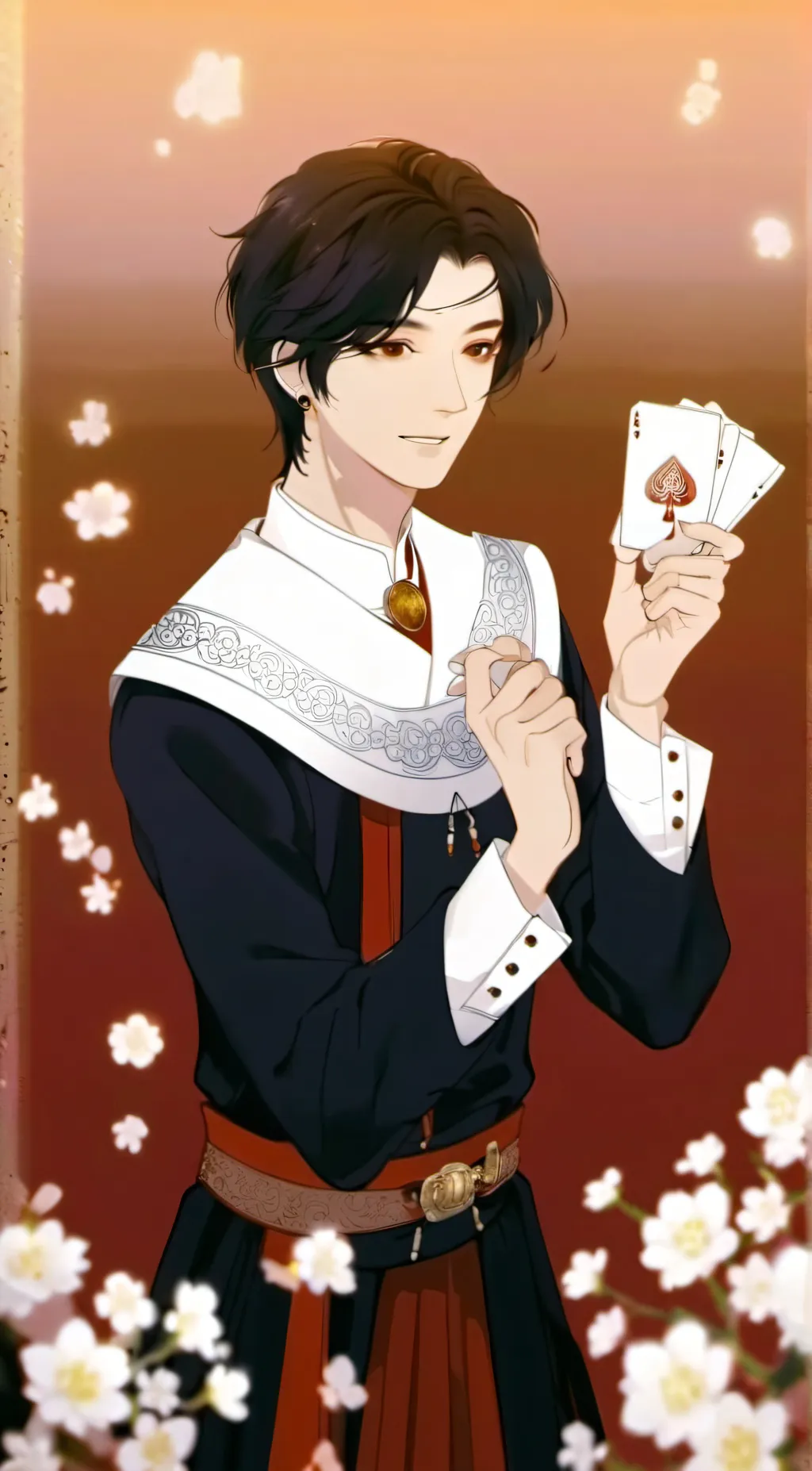 ai character: Stam  background