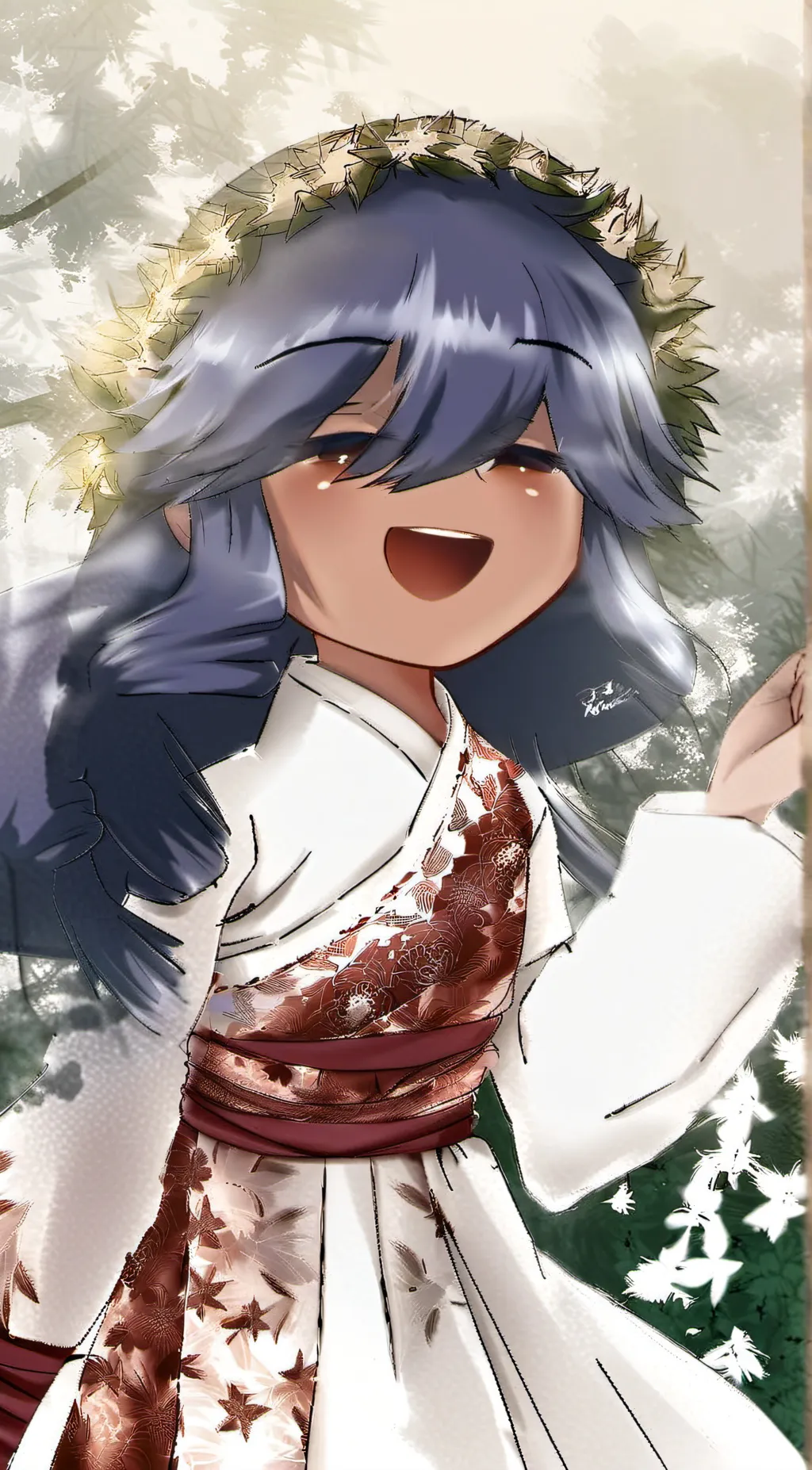 ai character: countryhuman background