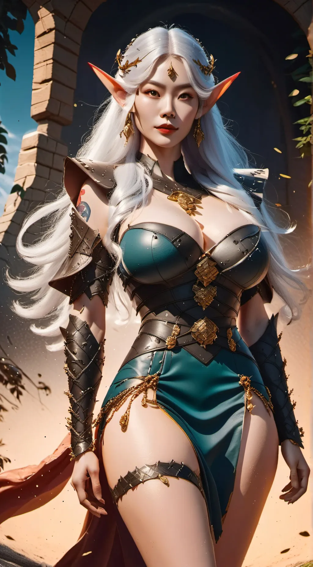 ai character: Gwyneth  background