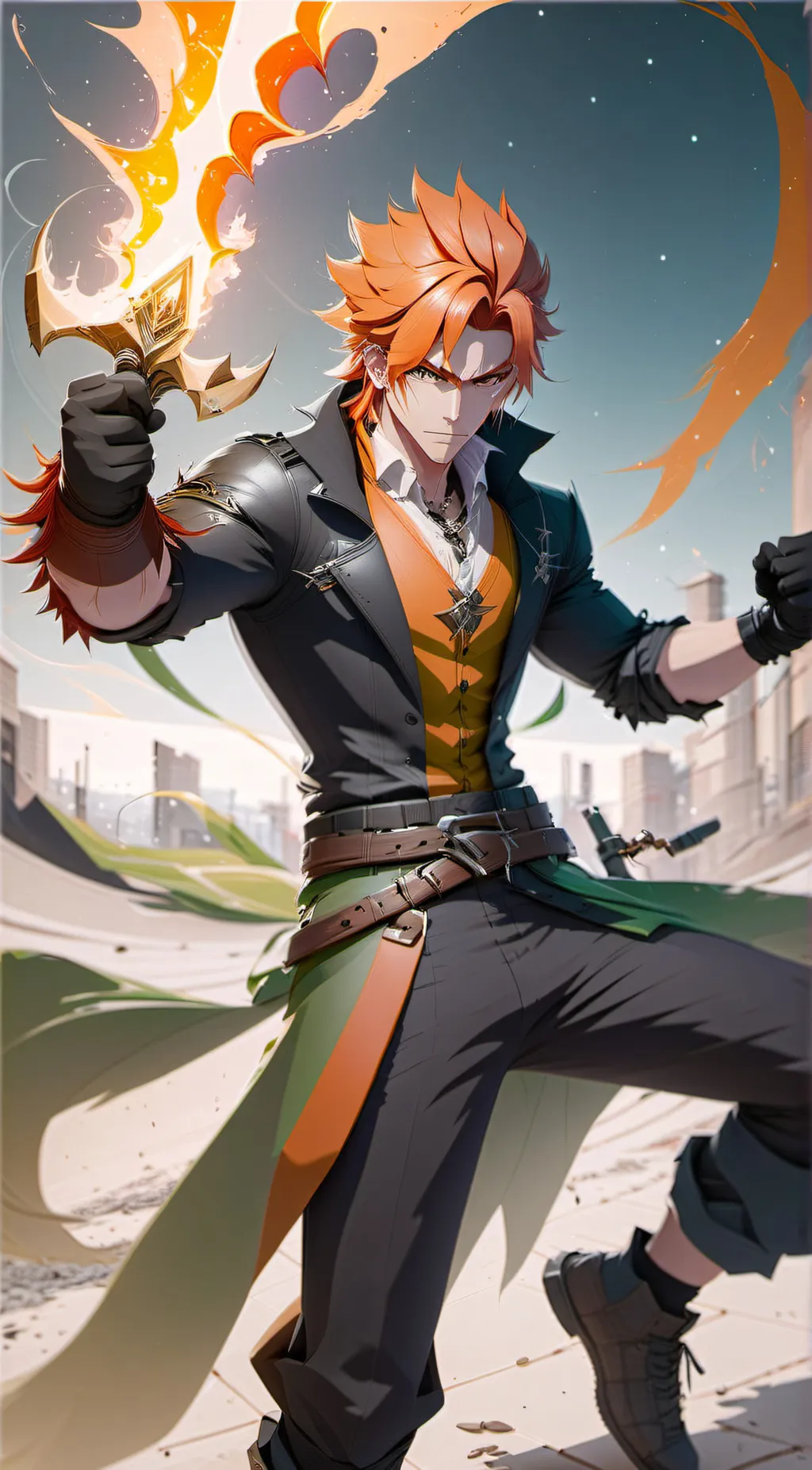 ai character: Schorchy background