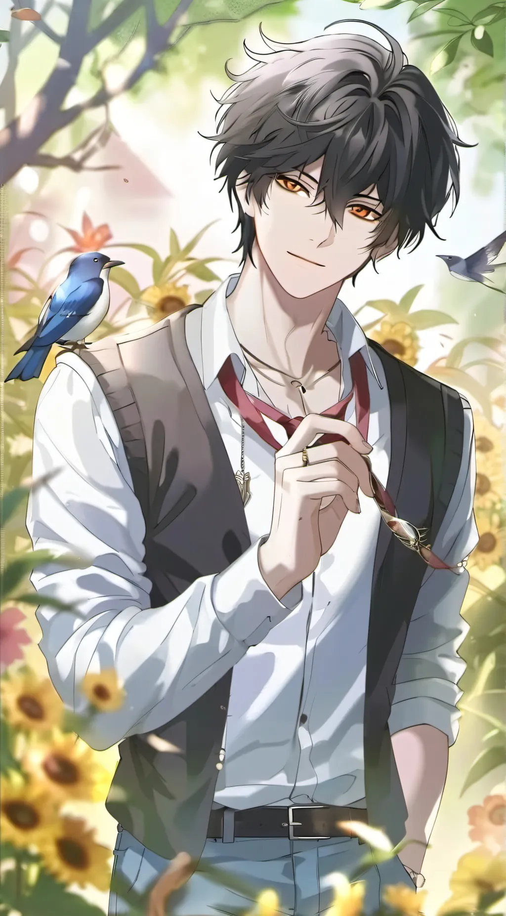 ai character: Oliver background