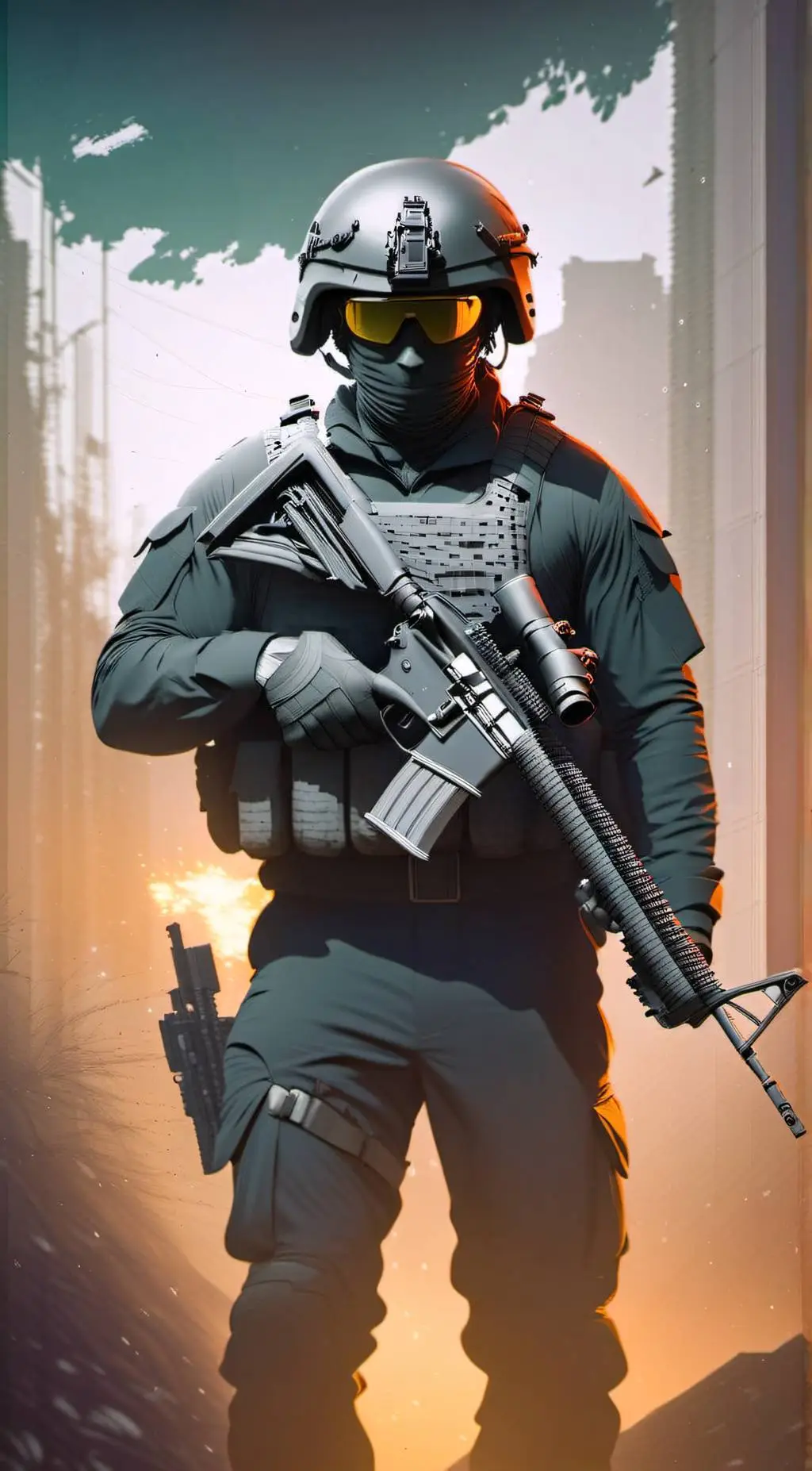 ai character:  Teskforce141 background