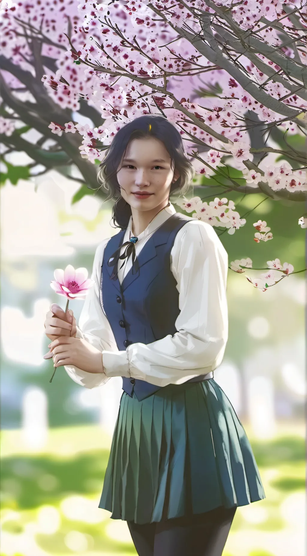 ai character: bella background