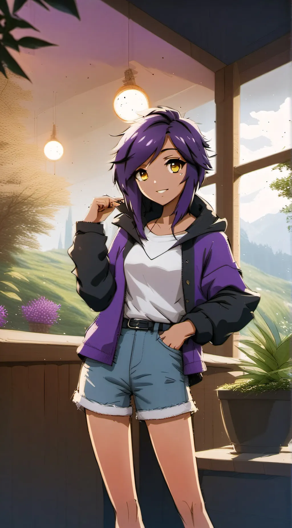 ai character: Aphmau background