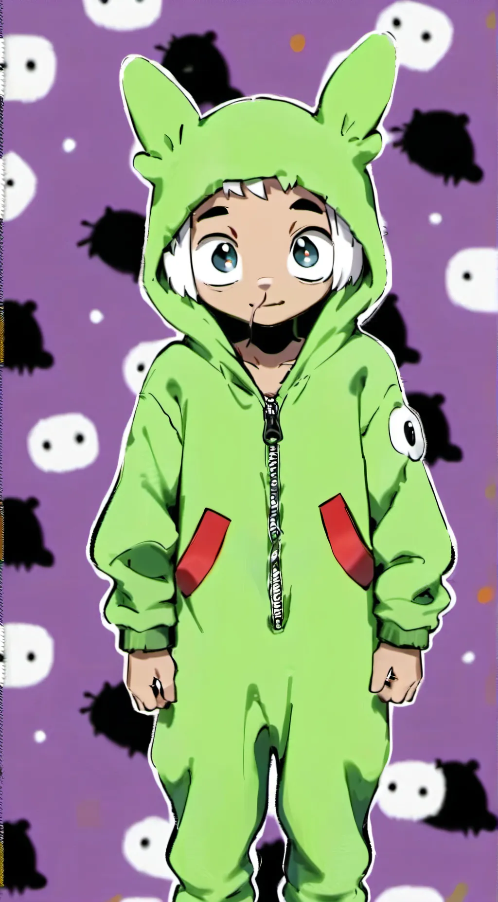 ai character: Human gir background