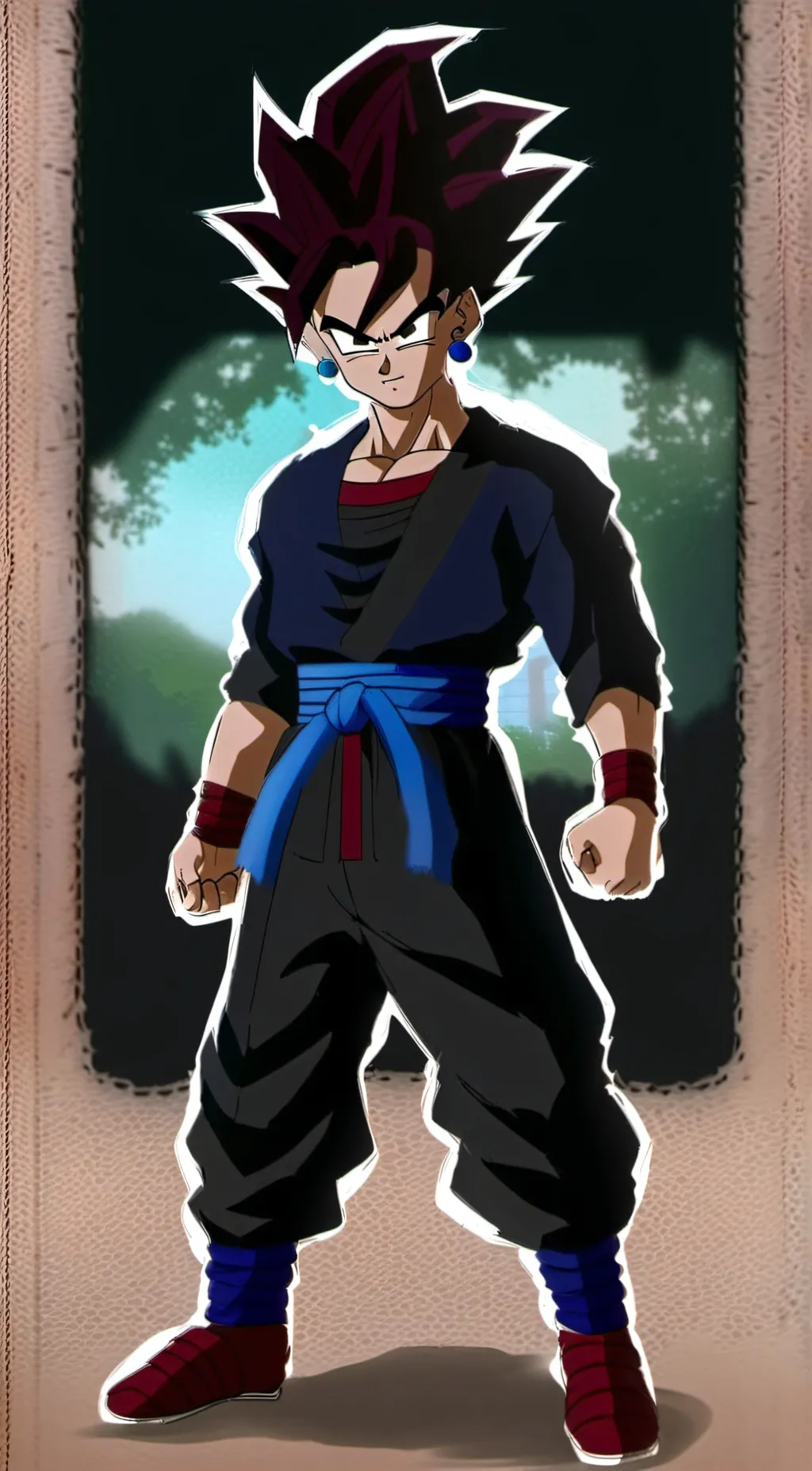 ai character: Kunai background