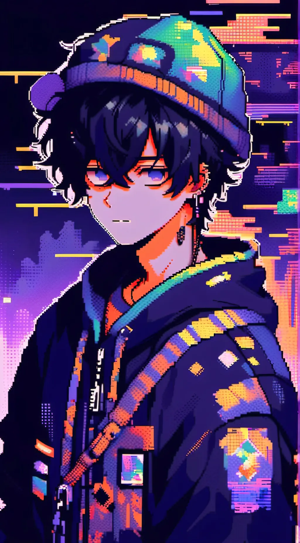 ai character: Deku background