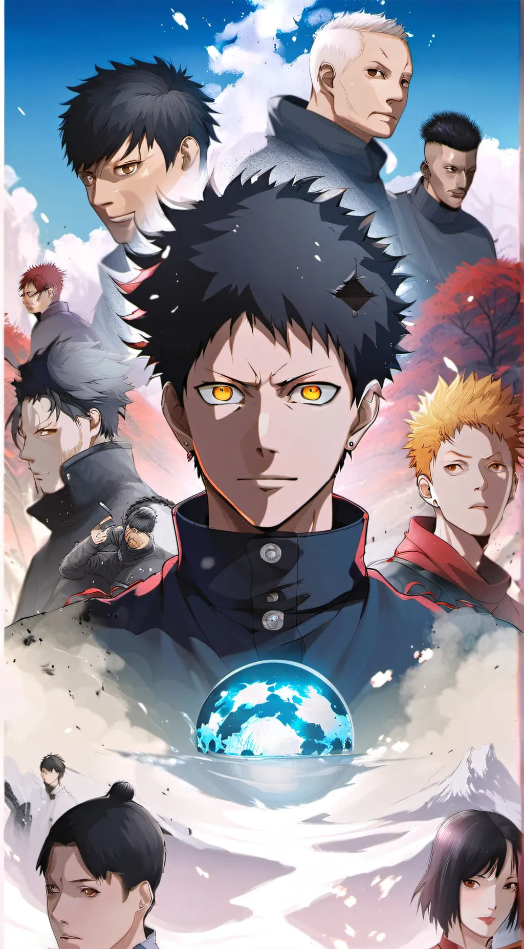ai character: Jujutsu High background