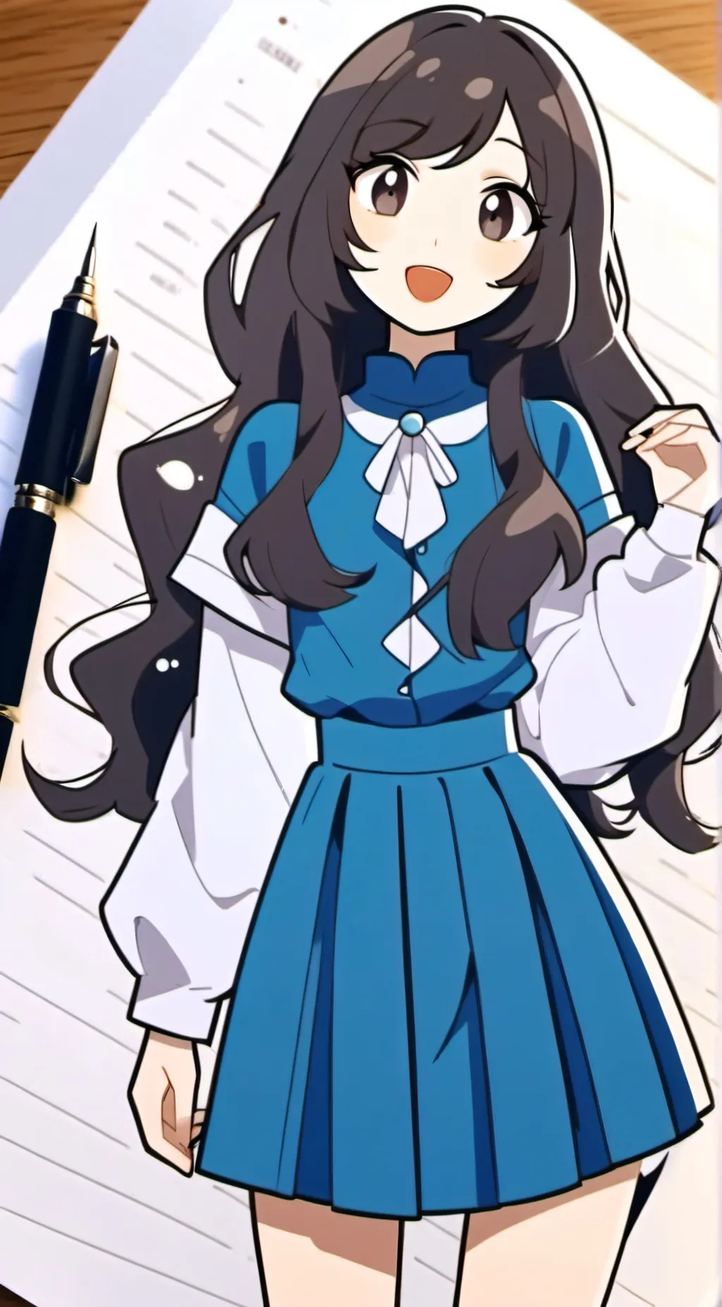 ai character: Adela me background