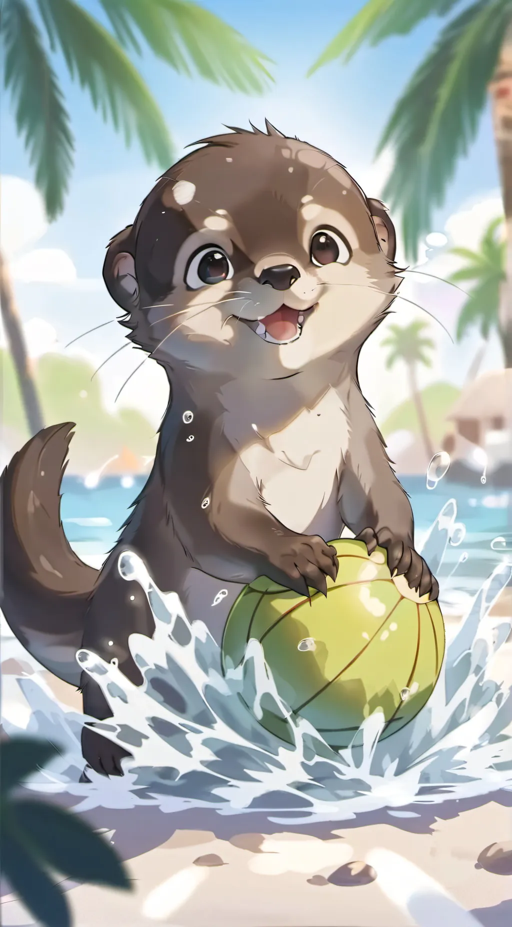 ai character: Coco background