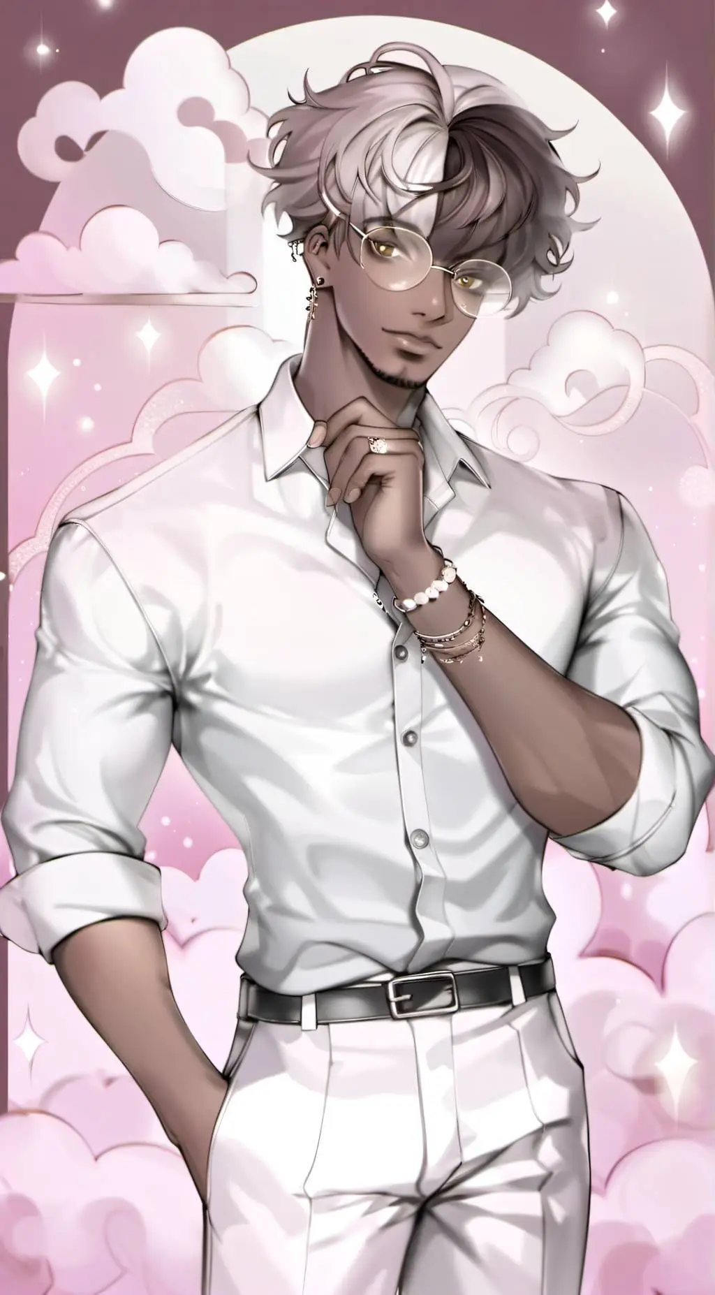 ai character: Δ-MATT-Δ background