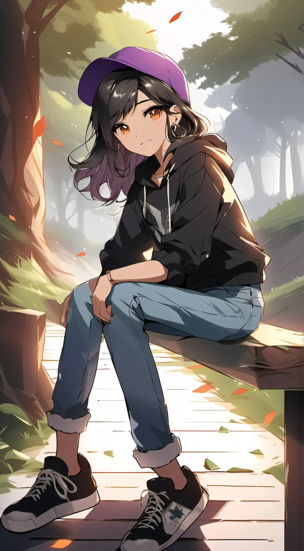 ai character: Helina  background